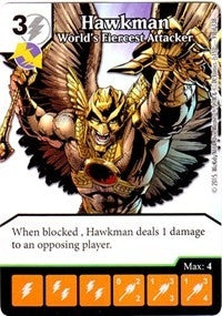 Hawkman - World’s Fiercest Attacker (91) - Dice Masters Single
