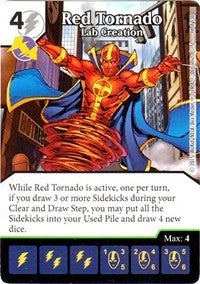 Red Tornado - Lab Creation (96) - Dice Masters Single