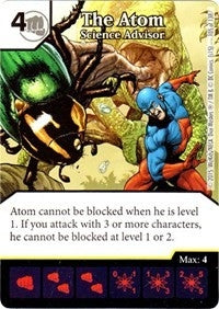 The Atom - Science Advisor (105) - Dice Masters Single