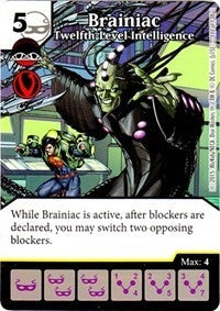 Brainiac - Twelfth-Level Intelligence (112) - Dice Masters Single
