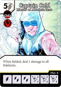 Captain Cold - Master of Absolute Zero (113) - Dice Masters Single