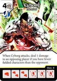 Cyborg - Mentor (116) - Dice Masters Single