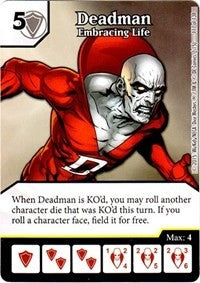 Deadman - Embracing Life (117) - Dice Masters Single