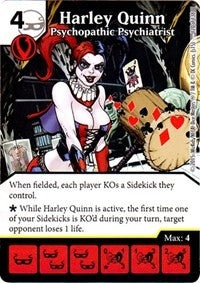 Harley Quinn - Psychopathic Psychiatrist (120) - Dice Masters Single