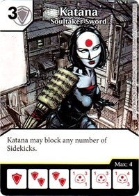 Katana - Soultaker Sword (123) - Dice Masters Single