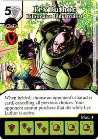 Lex Luthor - Billionaire Industrialist (125) - Dice Masters Single