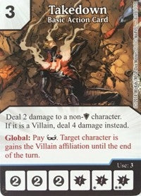 Takedown (6) - Dice Masters Single