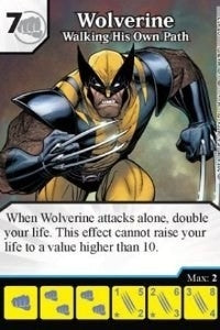 Wolverine - Walking His Own Path (9) - Dice Masters Single