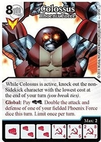 Colossus - Phoenix Force (10) - Dice Masters Single