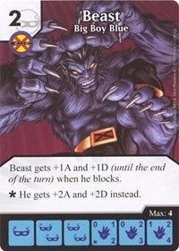 Beast - Big Boy Blue (1) - Dice Masters Single
