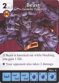 Beast - Genetic Expert (2) - Dice Masters Single