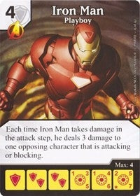 Iron Man - Playboy (15) - Dice Masters Single