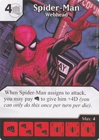 Spider-Man - Webhead (17) - Dice Masters Single