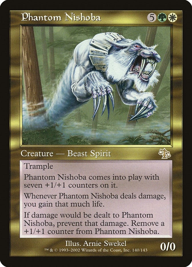 Phantom Nishoba (140) [JUD] - MTG Single
