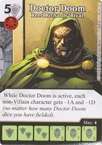 Doctor Doom - Reed Richards’ Rival (40) - Dice Masters Single