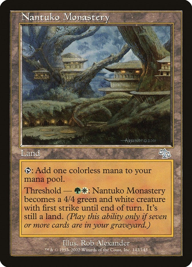 Nantuko Monastery (142) [JUD] - MTG Single