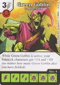 Green Goblin - Goblin-Lord (45) - Dice Masters Single