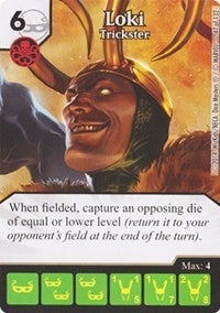 Loki - Trickster (47) - Dice Masters Single