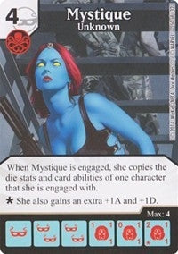 Mystique - Unknown (50) - Dice Masters Single