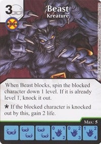 Beast - Kreature (66) - Dice Masters Single