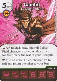 Gambit - Le Diable Blanc (74) - Dice Masters Single