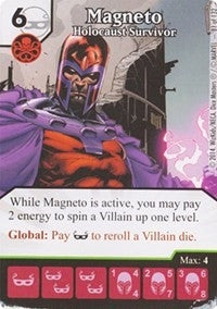 Magneto - Holocaust Survivor (81) - Dice Masters Single