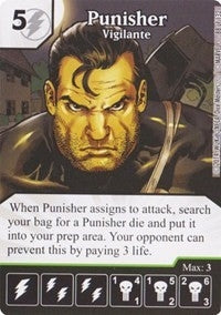 Punisher - Vigilante (88) - Dice Masters Single