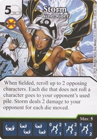 Storm - Wind-Rider (92) - Dice Masters Single