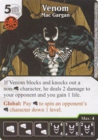Venom - Mac Gargan (95) - Dice Masters Single