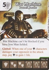 War Machine - Parnell Jacobs (96) - Dice Masters Single