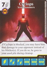 Cyclops - Scott Summers (102) - Dice Masters Single