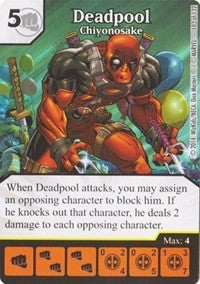 Deadpool - Chiyonosake (103) - Dice Masters Single
