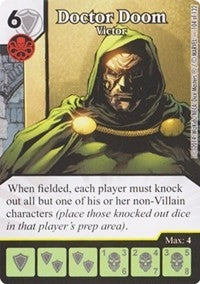 Doctor Doom - Victor (104) - Dice Masters Single