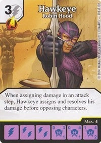 Hawkeye - Robin Hood (110) - Dice Masters Single