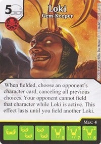 Loki - Gem-Keeper (111) - Dice Masters Single