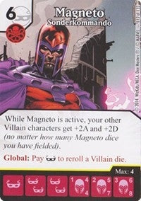 Magneto - Sonderkommando (112) - Dice Masters Single