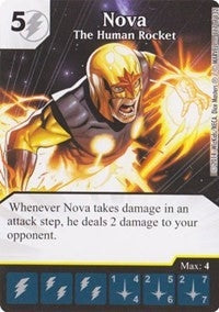 Nova - The Human Rocket (117) - Dice Masters Single