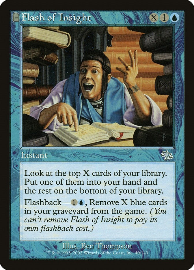 Flash of Insight (40) [JUD] - MTG Single