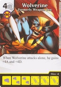 Wolverine - Formerly Weapon Ten (126) - Dice Masters Single