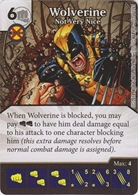 Wolverine - Not Very Nice (23) - Dice Masters Single