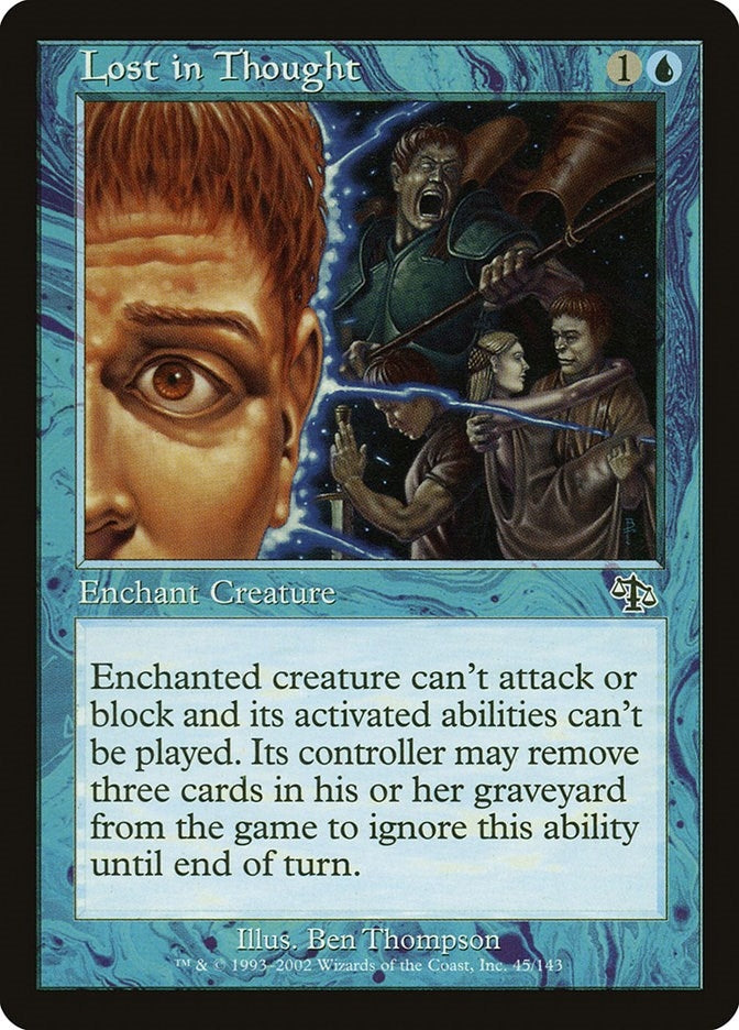 Lost in Thought (45) [JUD] - MTG Single