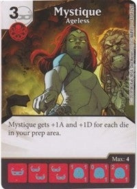 Mystique - Ageless (47) - Dice Masters Single