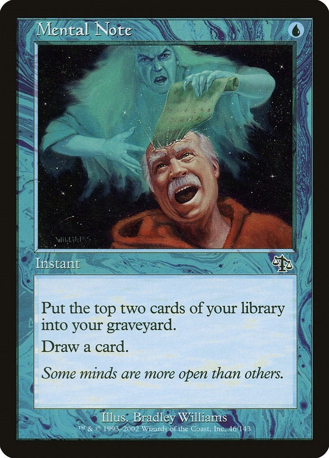 Mental Note (46) [JUD] - MTG Single
