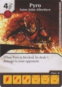 Pyro - Saint-John Allerdyce (51) - Dice Masters Single