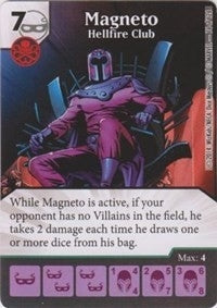 Magneto - Hellfire Club (76) - Dice Masters Single