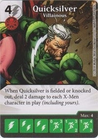 Quicksilver - Villainous (84) - Dice Masters Single
