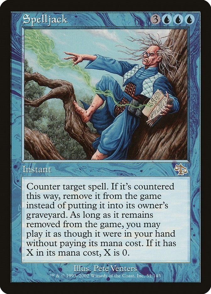Spelljack (51) [JUD] - MTG Single