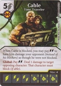 Cable - Time Traveller (99) - Dice Masters Single