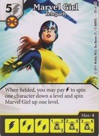 Marvel Girl - Telepath (105) - Dice Masters Single