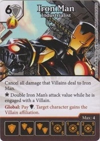 Iron Man - Industrialist (124) - Dice Masters Single